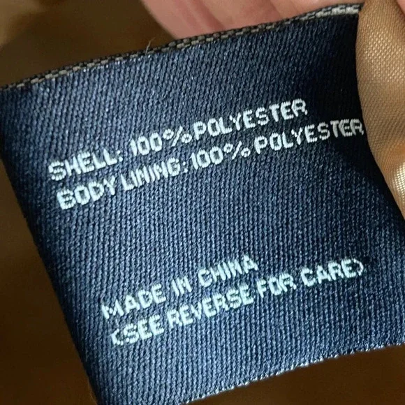 Jos A Bank Tan UltraSuede Faux Suede Chore Barn Jacket Size Medium - Picture 4 of 8